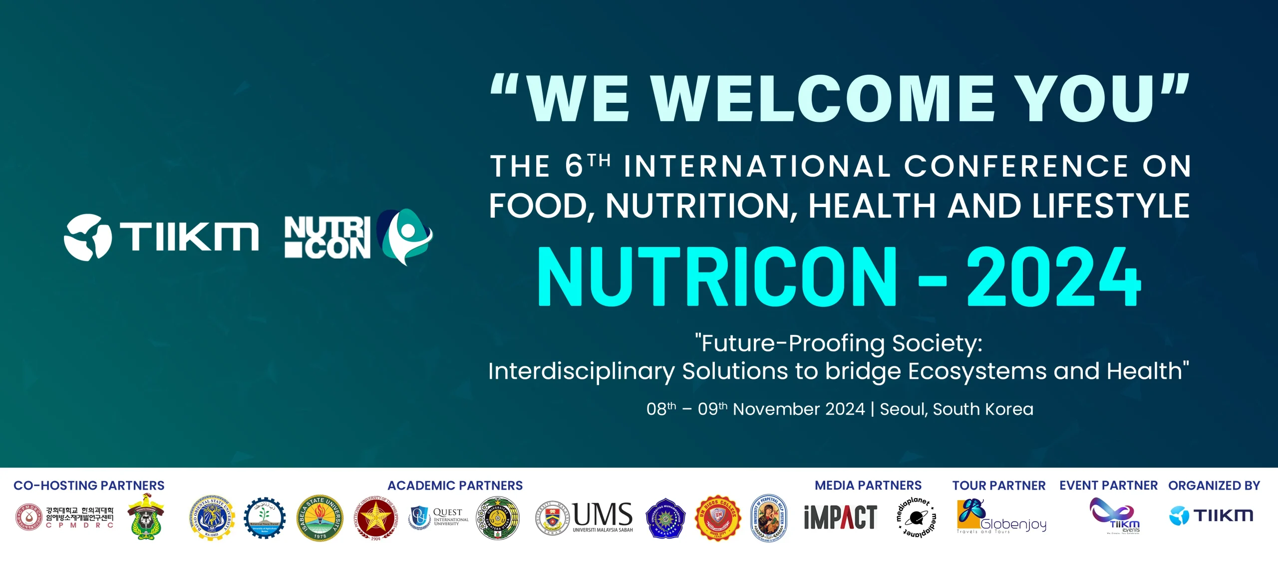 nutricon wewelcome you poster 2024