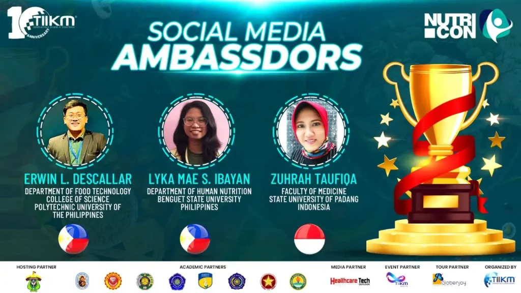 Social media ambassdors - nutricon 2023